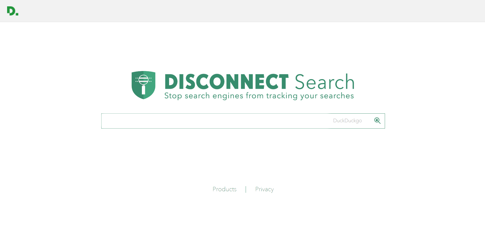 Buscadores aparte de Google: Disconnect