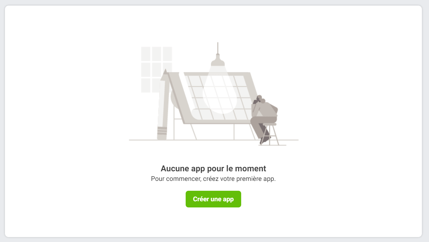 Créer site vitrine facebook developpers