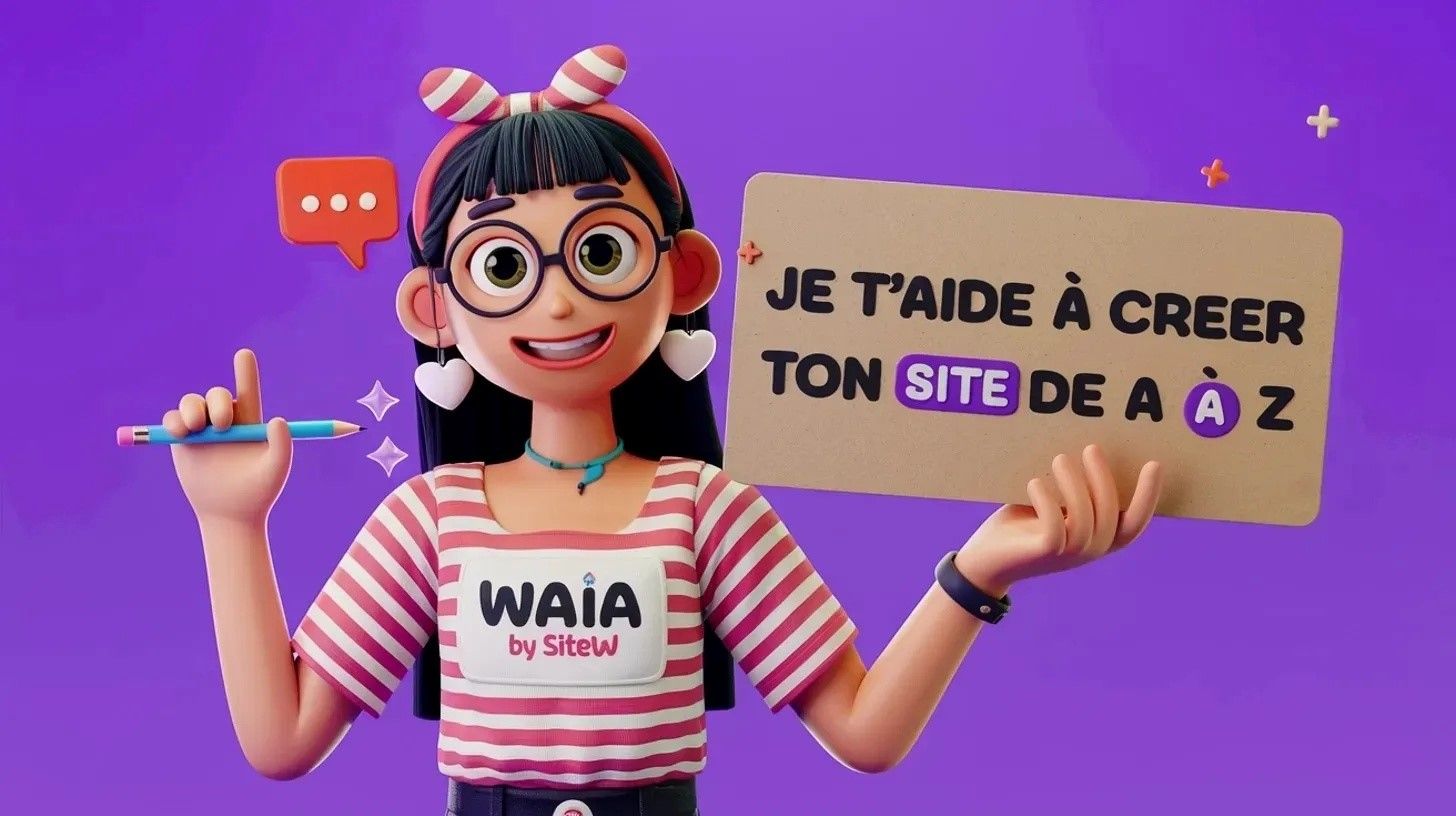 Waia, l'IA qui vous assiste dans la création de votre site