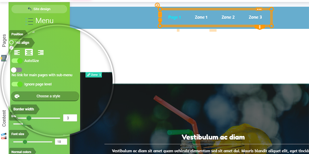 How to create a website using php Web template