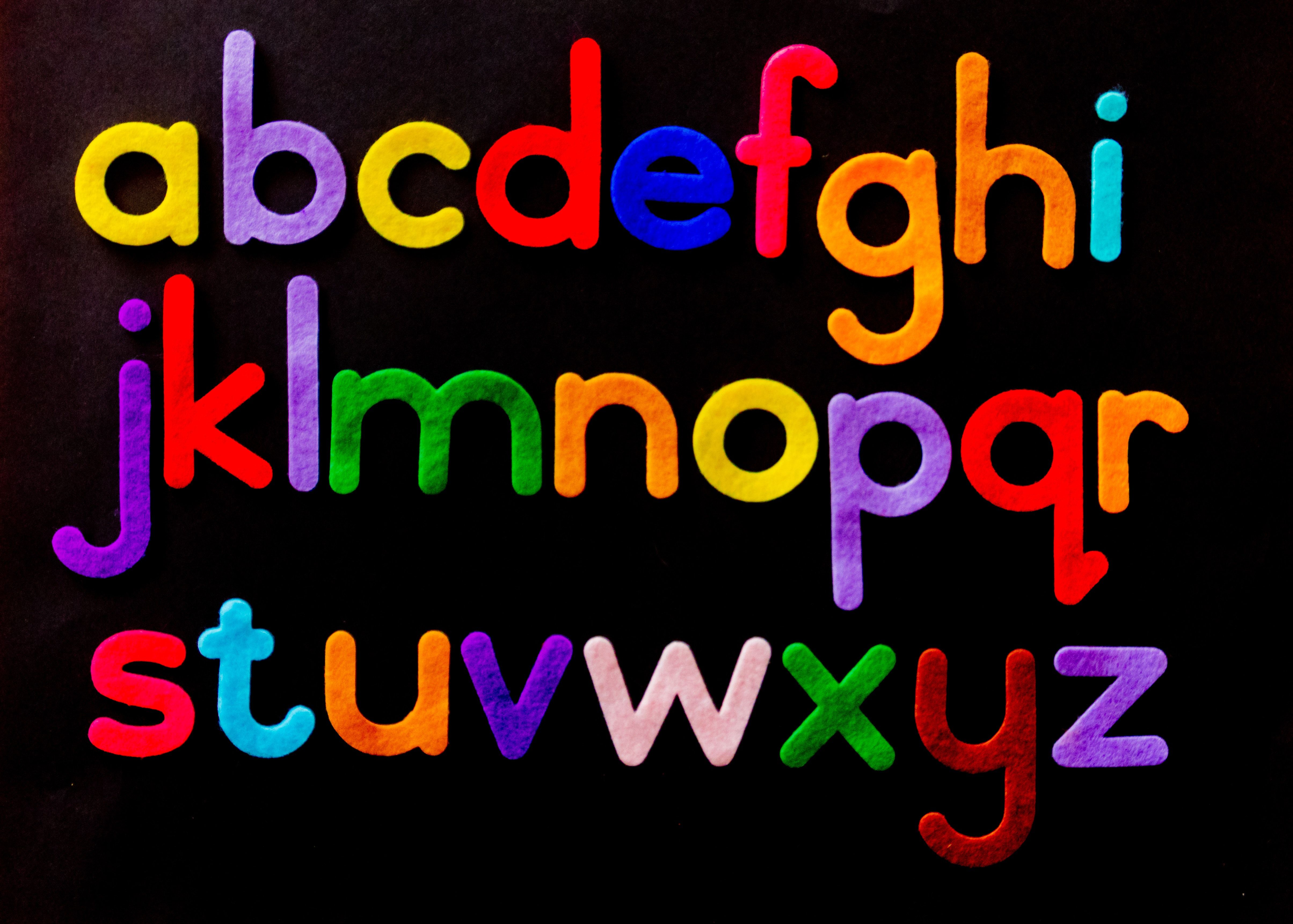 coloured fonts