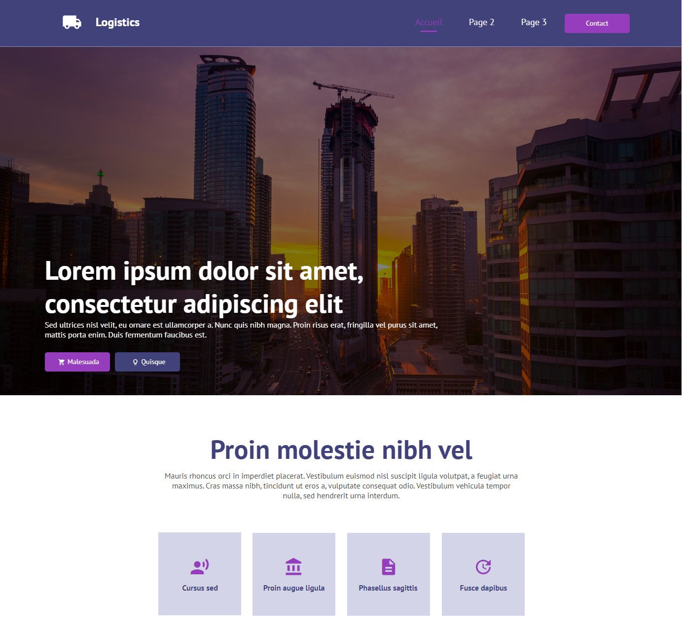 Template De Site Web Gratuit Template De Site Web Gratuit